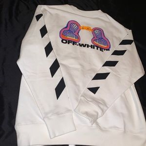 off white thermo hoodie